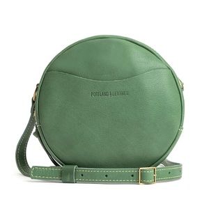 Portland Leather Large Circle Crossbody